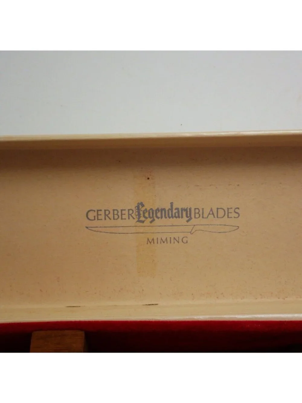 Gerber Legendary Blades Miming Sword in Stone Box Only